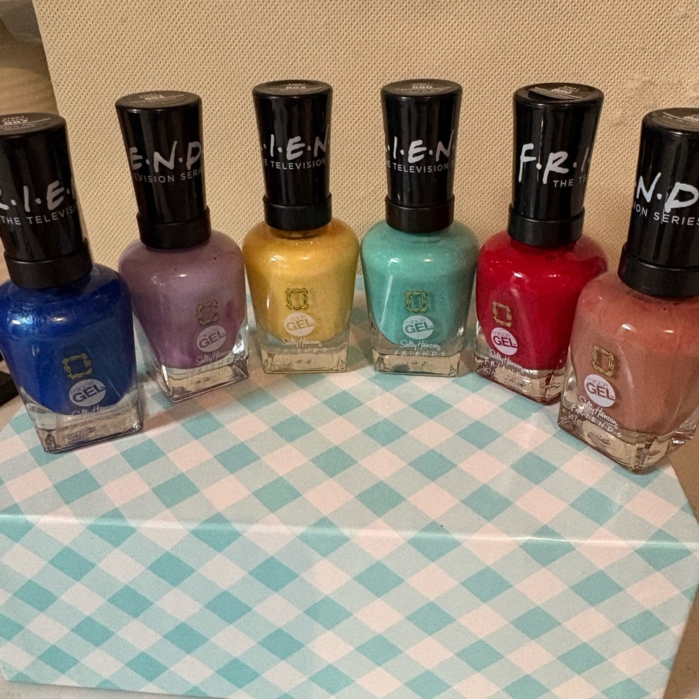Sally Hansen “Friends” Gel Nail Polish Collection - Vibrant Shades